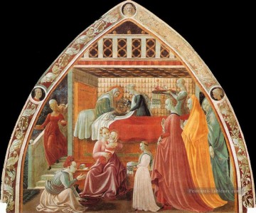  vierge - Naissance de la Vierge début de la Renaissance Paolo Uccello